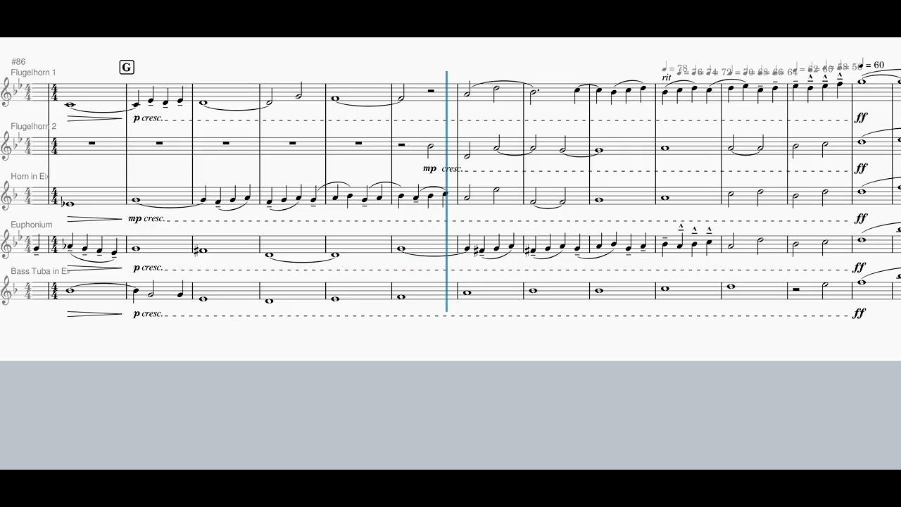 Adagio for Strings, Brass Quintet & Perc, Comp; Samual Barber, arr. Harmer Borstall #brassquintet