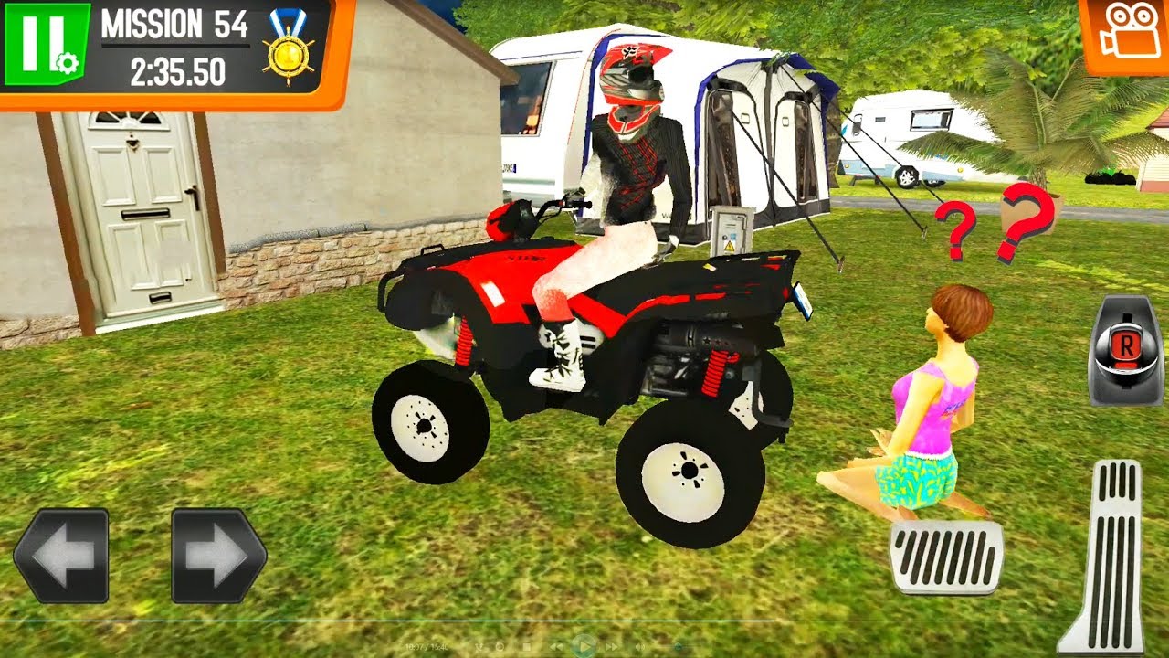 Off-Road Motorbike and Quad Bike Driving - Beach Lifeguards Game - Android Gameplay
