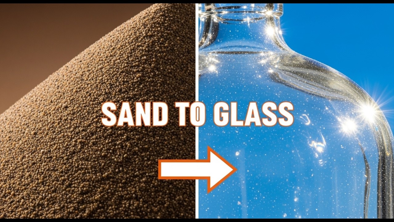 From Sand to Crystal Clear Glass &ndash; Full Manufacturing Process