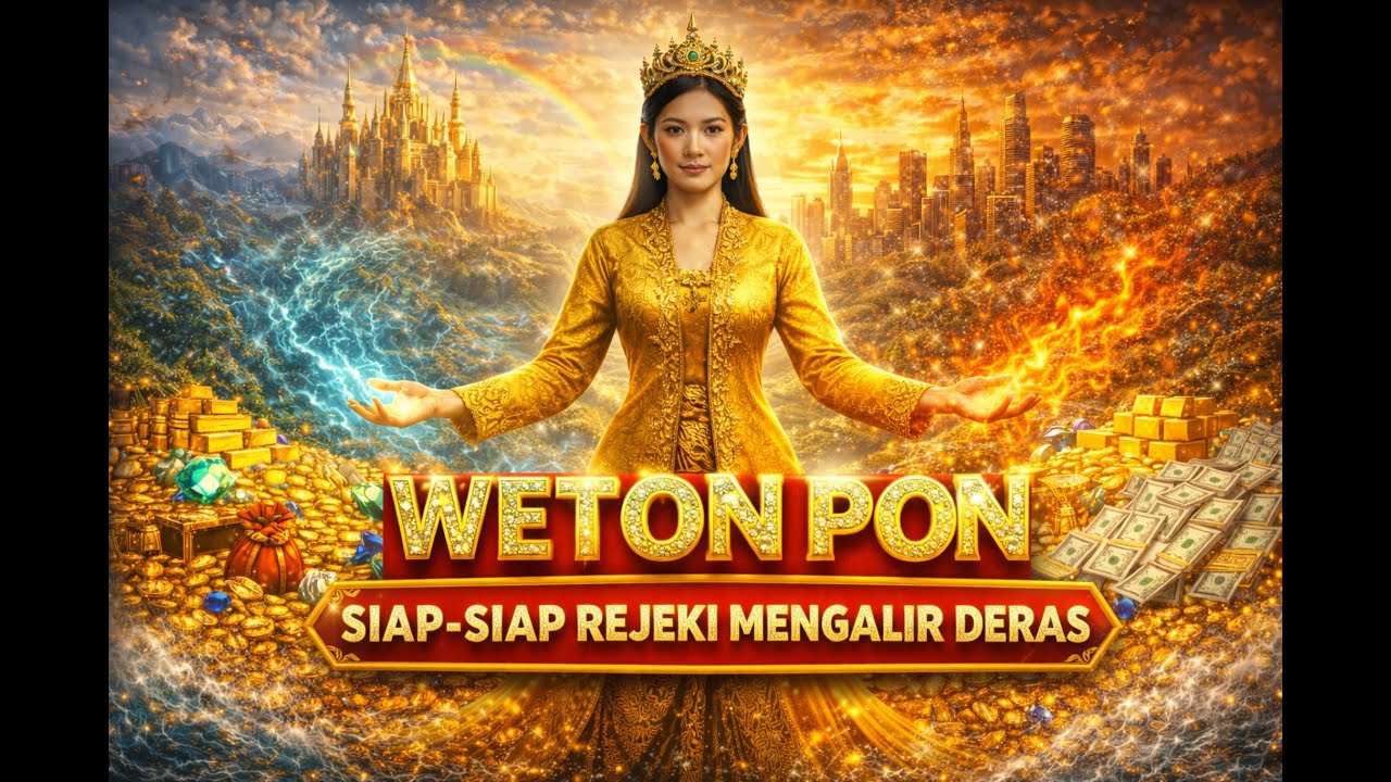 JIKA KAMU Weton Pon, Siap-siap!!! Rejeki Mengalir Deras Tanpa Diduga