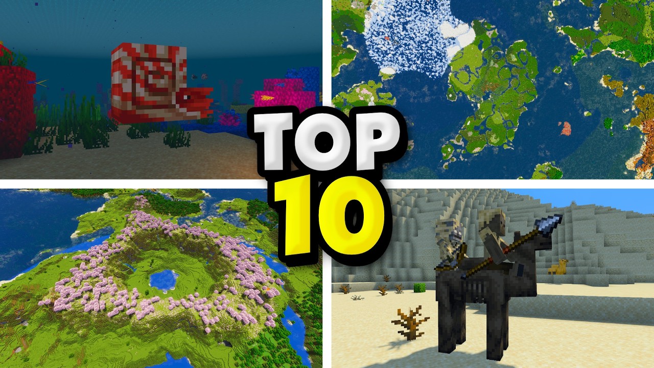 10 лучших сидов для Minecraft 1.21.11! (Обновление &laquo;Mounts of Mayhem&raquo;)