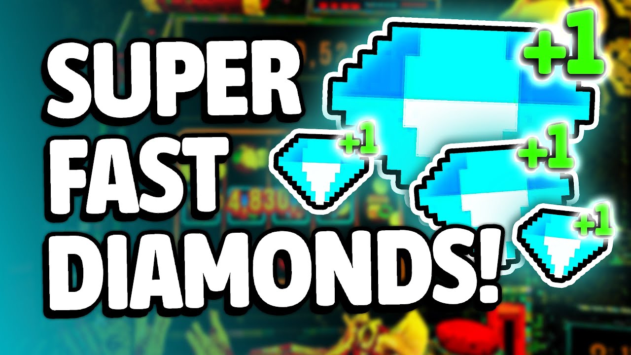 A Ridiculously Fast Diamond Build in CloverPit!