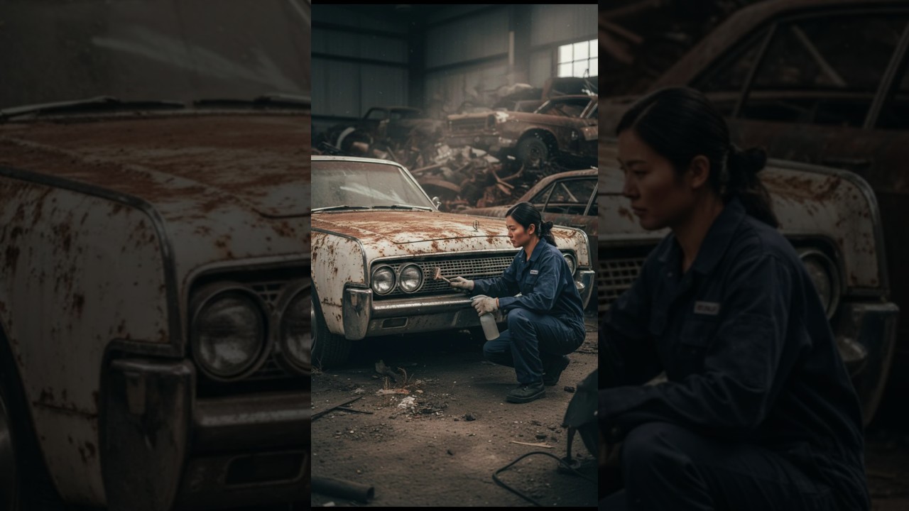 ASMR Restoration Extremely Rusted Lincoln Continental 1961 