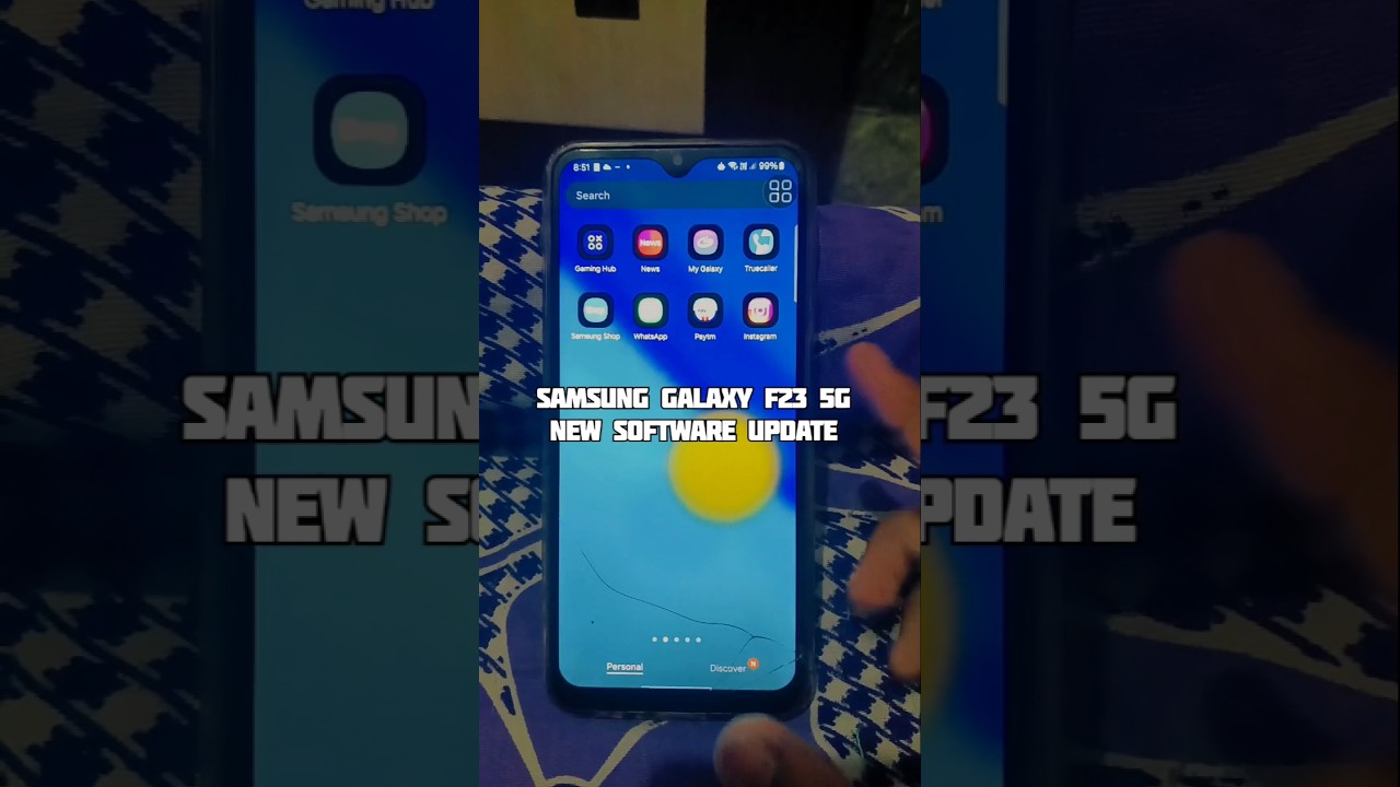 Samsung Galaxy F23 5G New Software Update