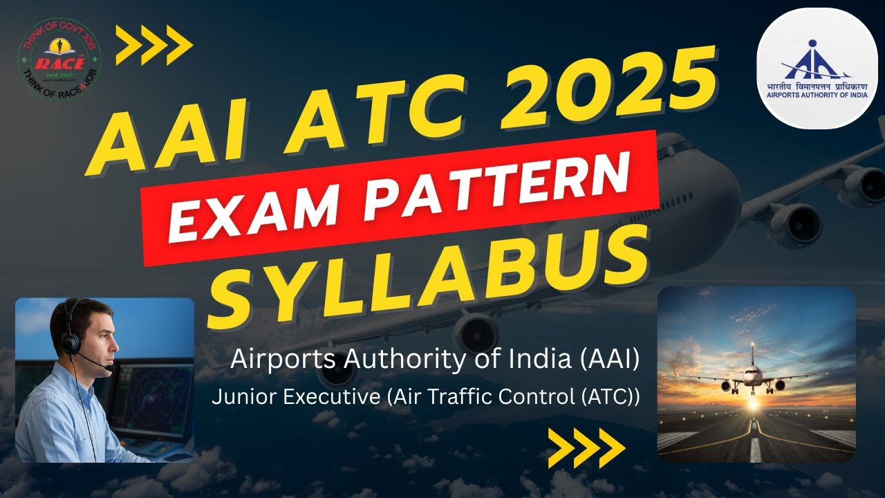 📢 AAI ATC Junior Executive 2025 &ndash; Complete Syllabus Breakdown! ✈️