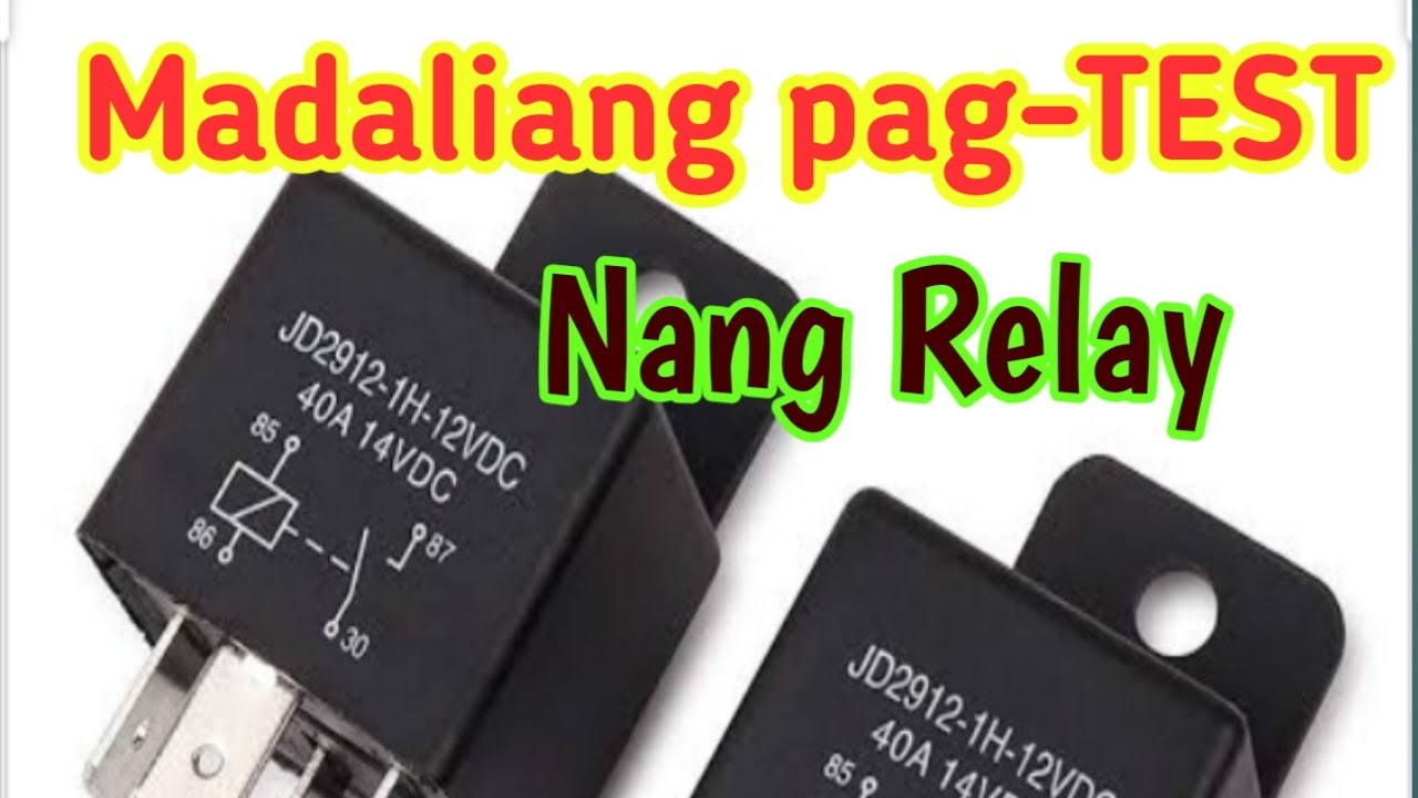 Paano mg test ng relay