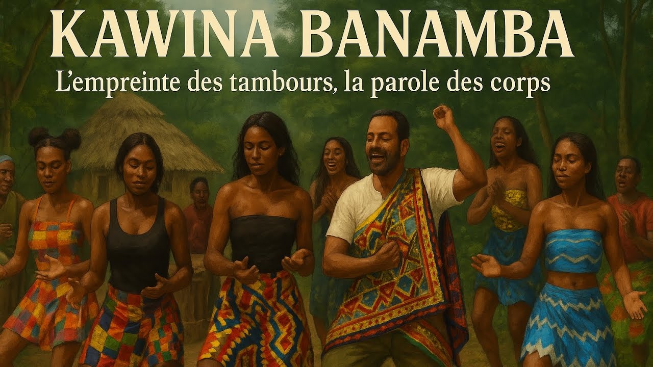 KAWINA & BANAMBA : L’EMPREINTE DES TAMBOURS, LA PAROLE DES CORPS (Documentaire 🇬🇫🇸🇷)