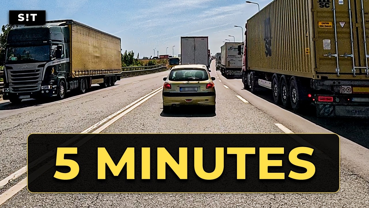 1h45 of Bucharest Traffic Compressed Into 5 Minutes