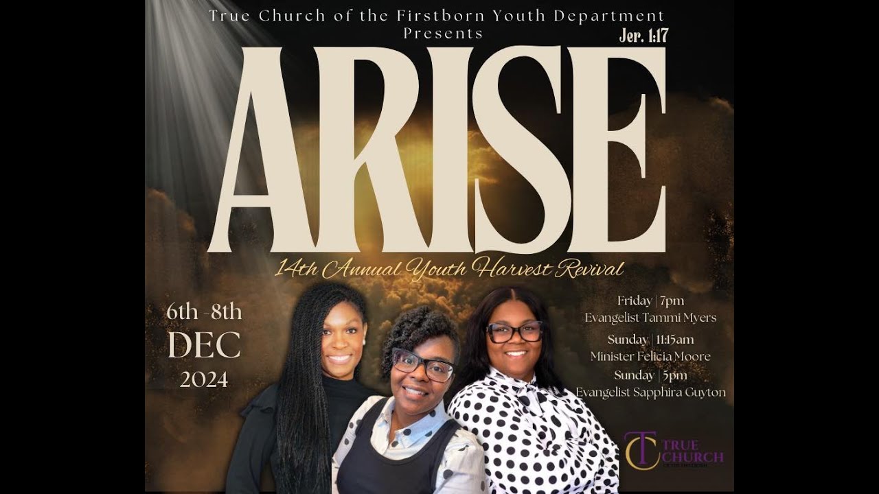 12/6/24 | TCOTF Youth Harvest Revival 2024 - Evang. Tammi Meyers