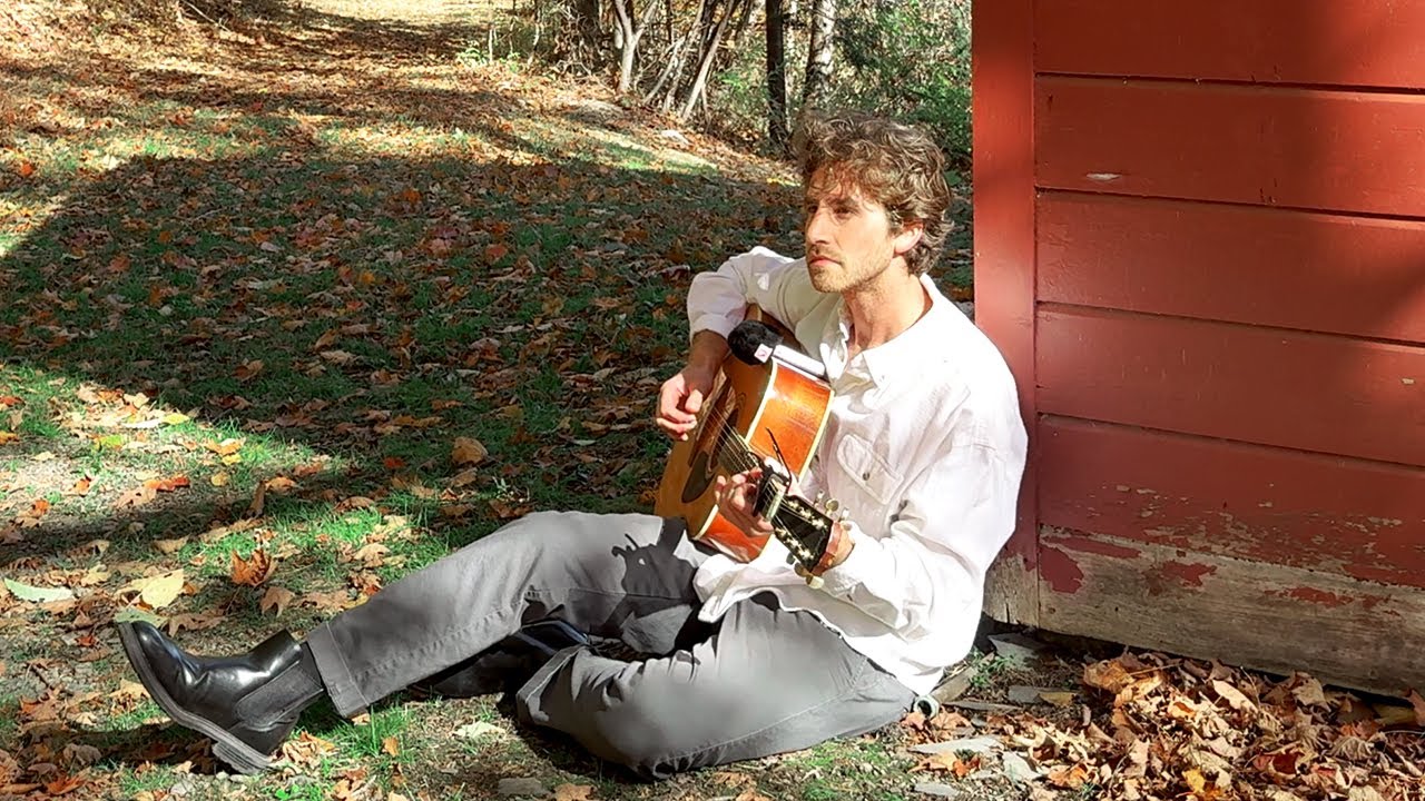 Autumn Guitar Meditations by the Cabin (1 HR) | No AI 🌿 Healing Guitar Music – 