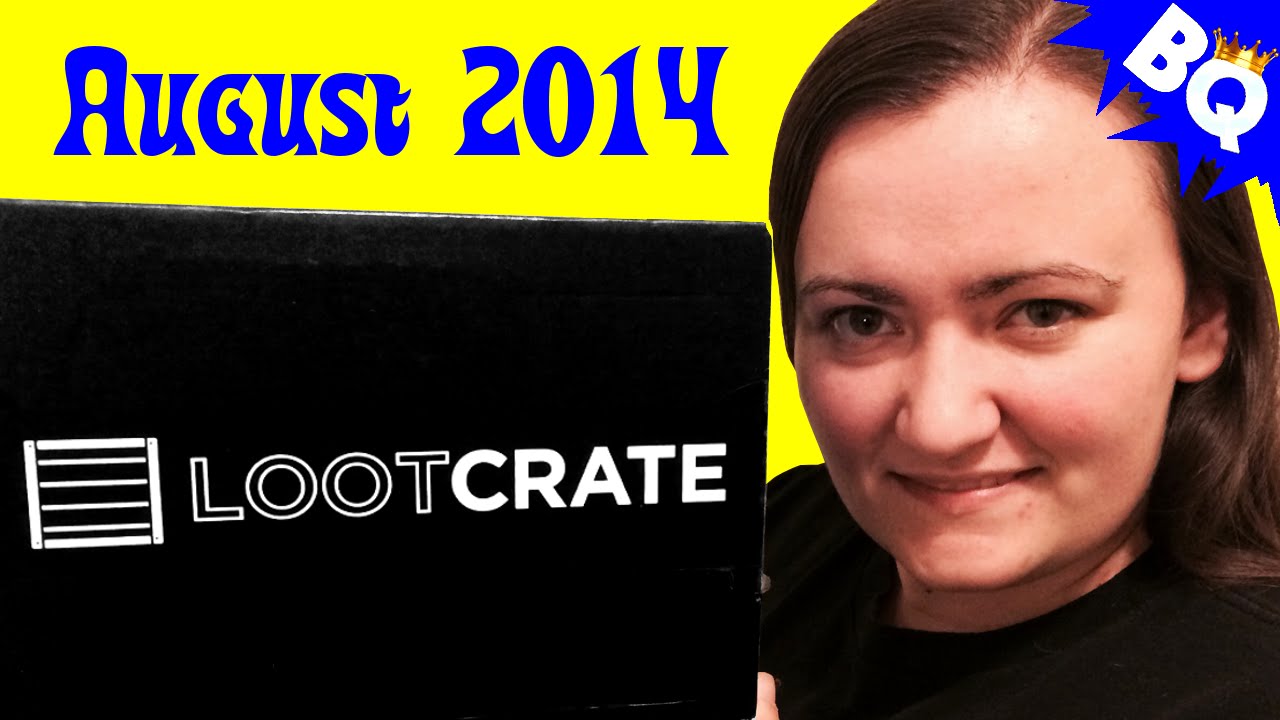 Loot Crate August 2014 Unboxing - Heroes - BrickQueen