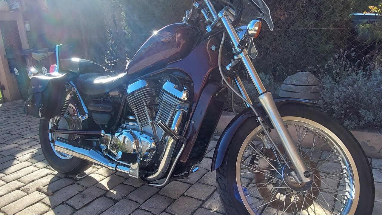 Suzuki VS700 Intruder, serwis gaźników.
