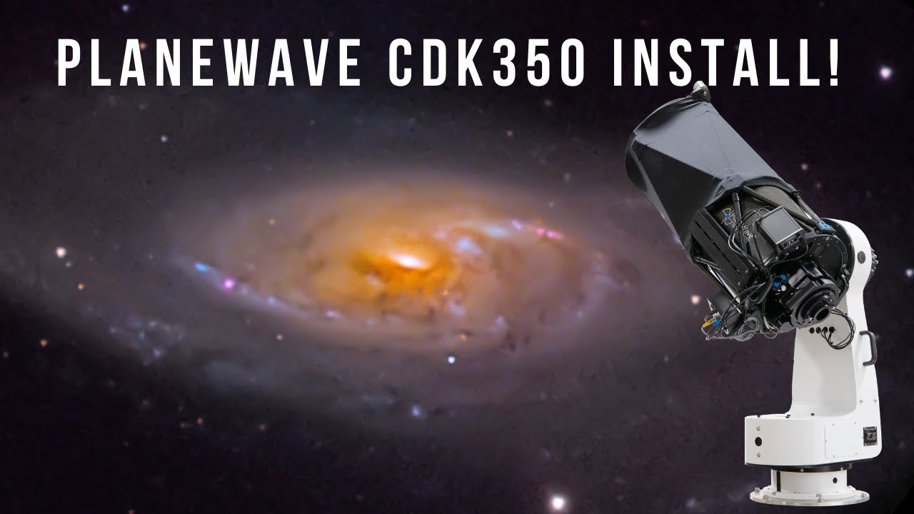 Установка PlaneWave Instruments L-350 и CDK14 (CDK350)