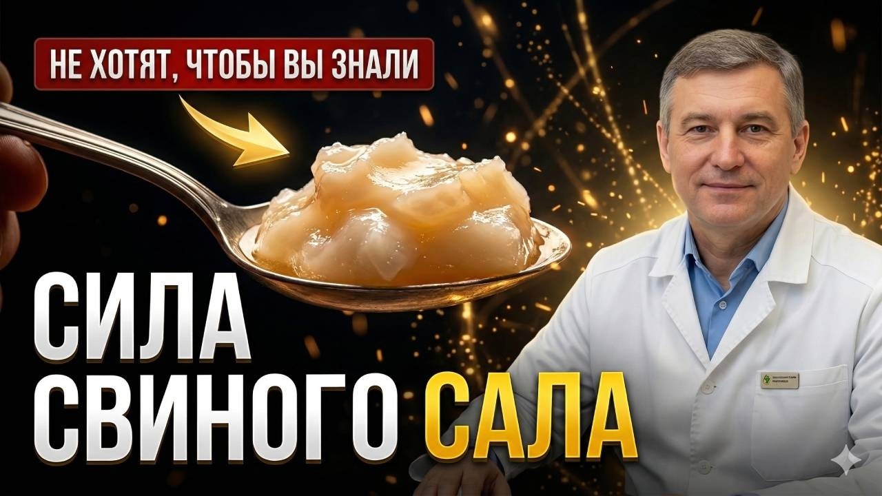 Готовить на СВИНОМ САЛЕ каждый день — вот что ЭТО сделает с вашим ОРГАНИЗМОМ