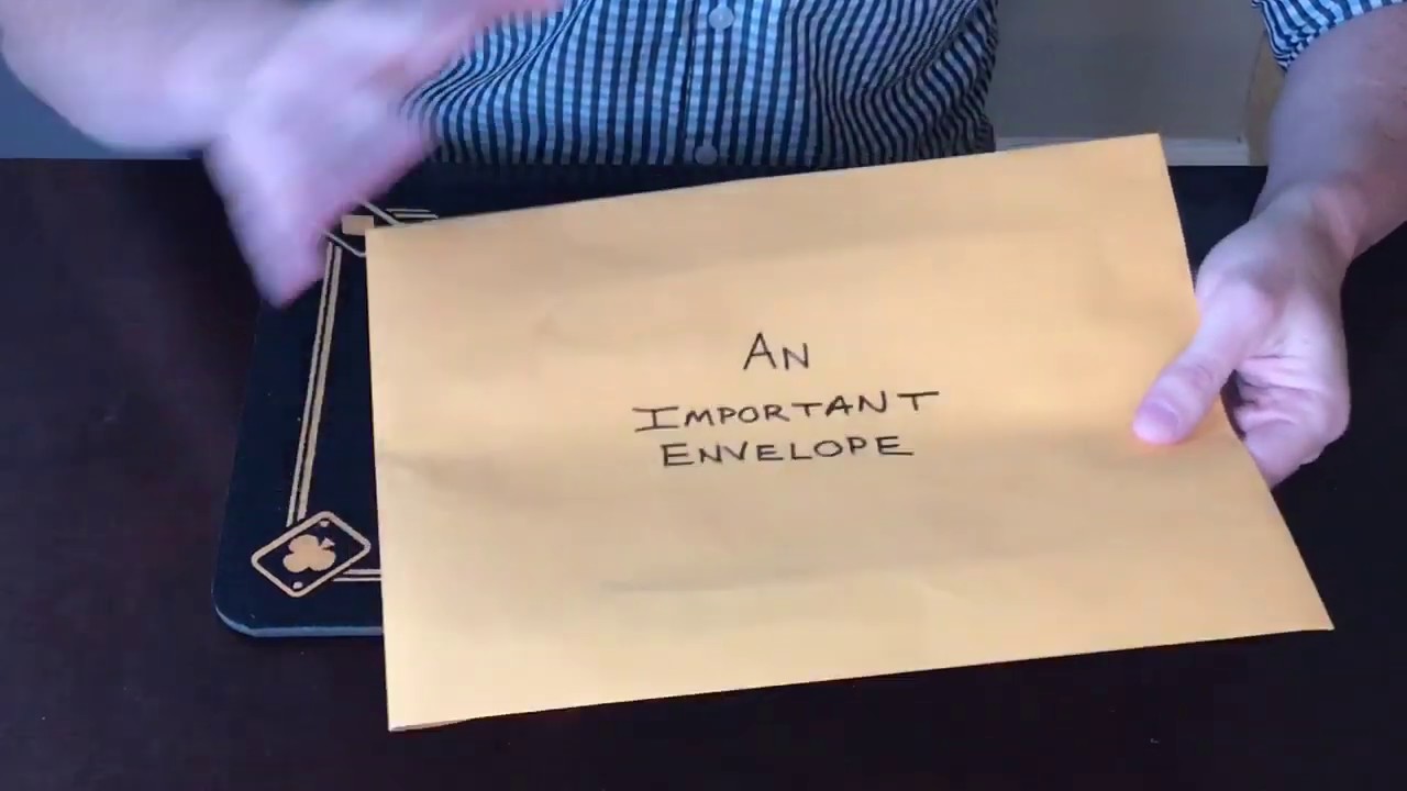 Prediction Envelope (card trick)