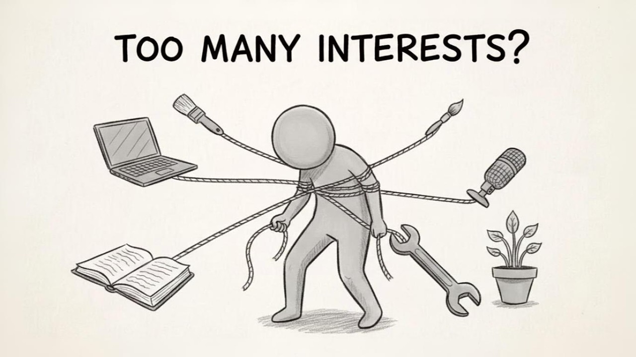 Why People With Too Many Interests Always Choose the Wrong Career