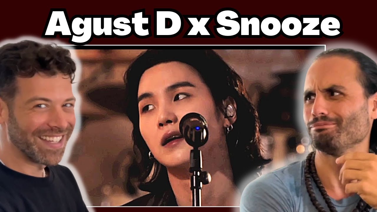 My Friend Reacts to Agust D 'Snooze'