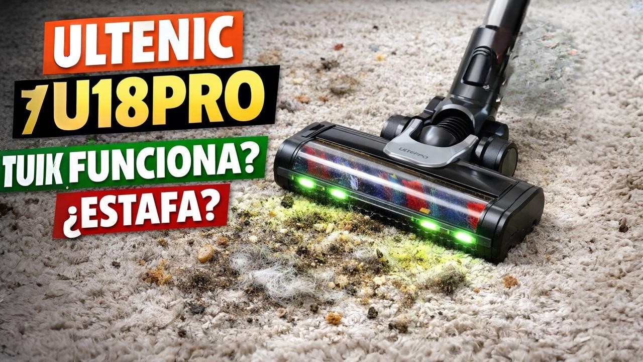 Ultenic U18Pro  ¿La aspiradora sin cable que realmente merece la pena