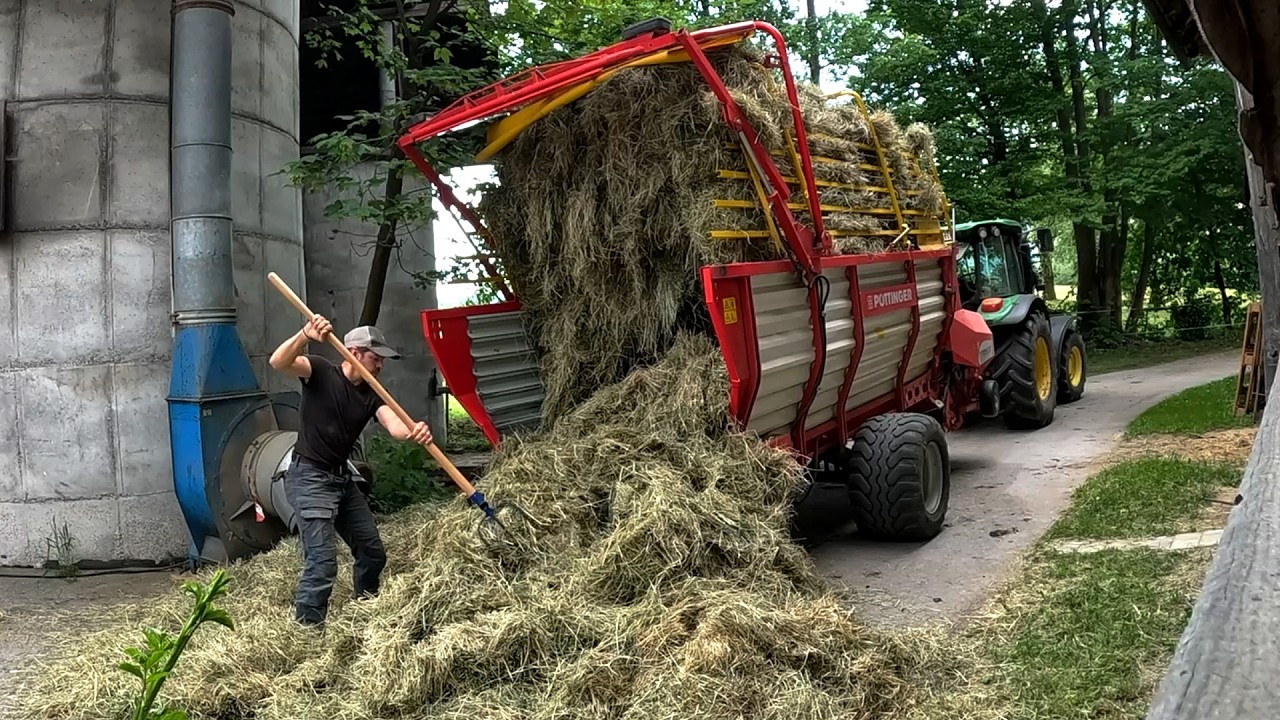 Hay Making on a Small Dairy Farm