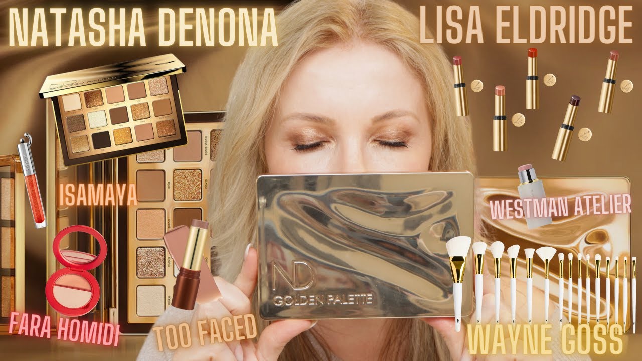 NATASHA DENONA GOLDEN I LISA ELDRIDGE MELTING LIP I WAYNE GOSS I WESTMAN ATELIER I TOO FACED I