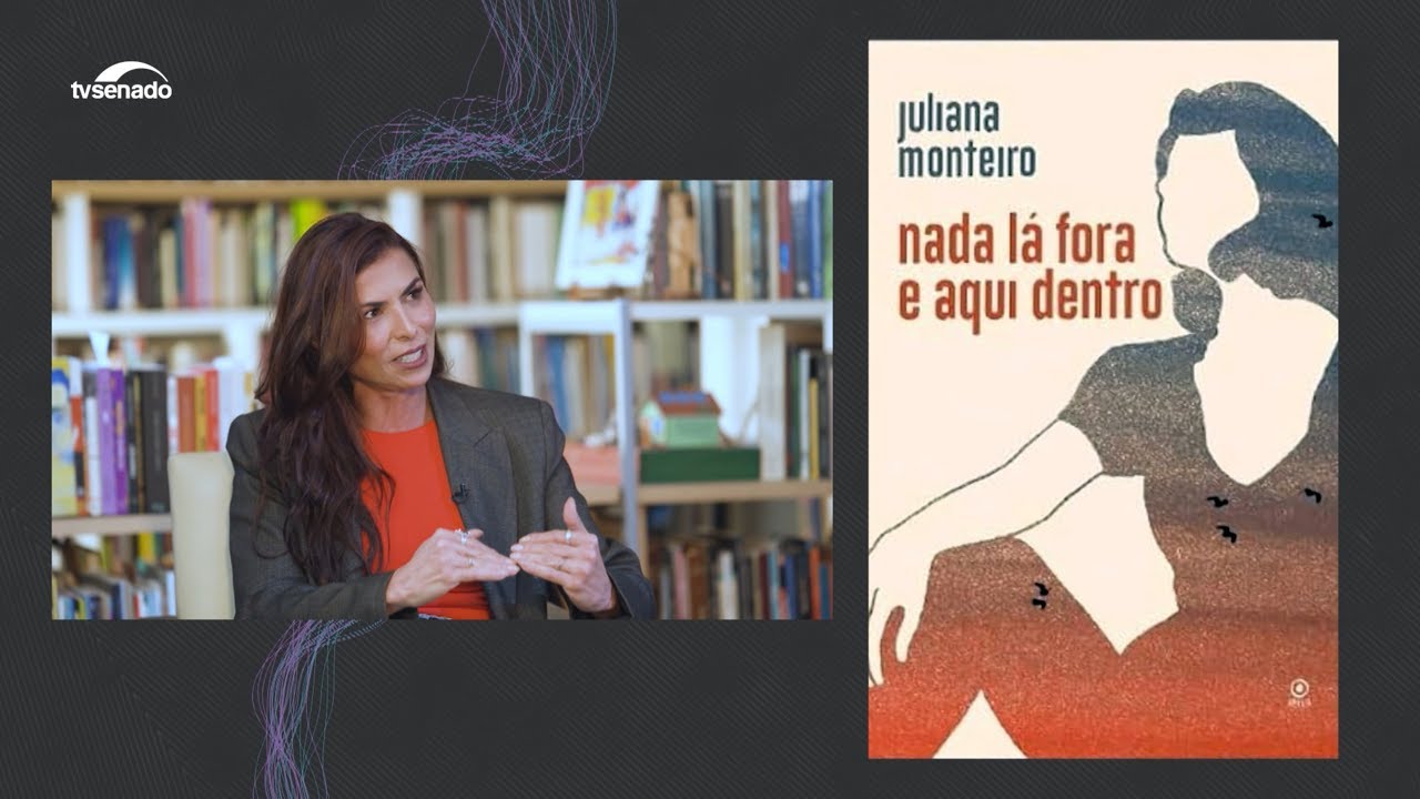 A pandemia do coronavírus é a base do livro 'Nada lá fora e aqui dentro' de Juliana Monteiro