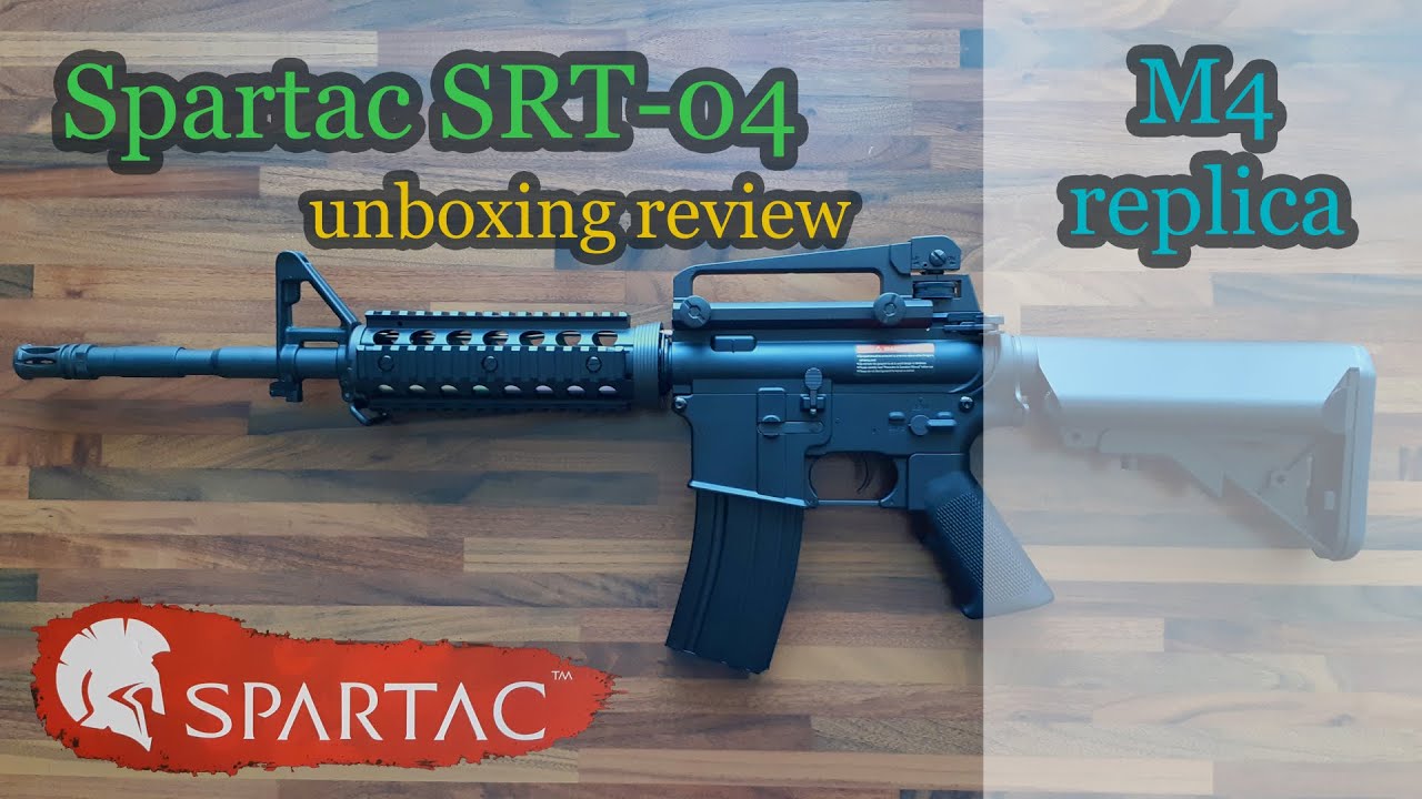 Spartac SRT-04 (M4 Carbine replica) Unboxing & Review