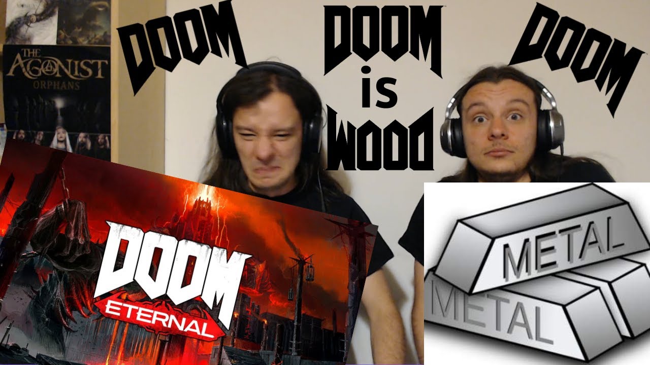 (РЕАКЦИЯ) DOOM Eternal - Мик Гордон - Metal Hell (Koma Gamerip)