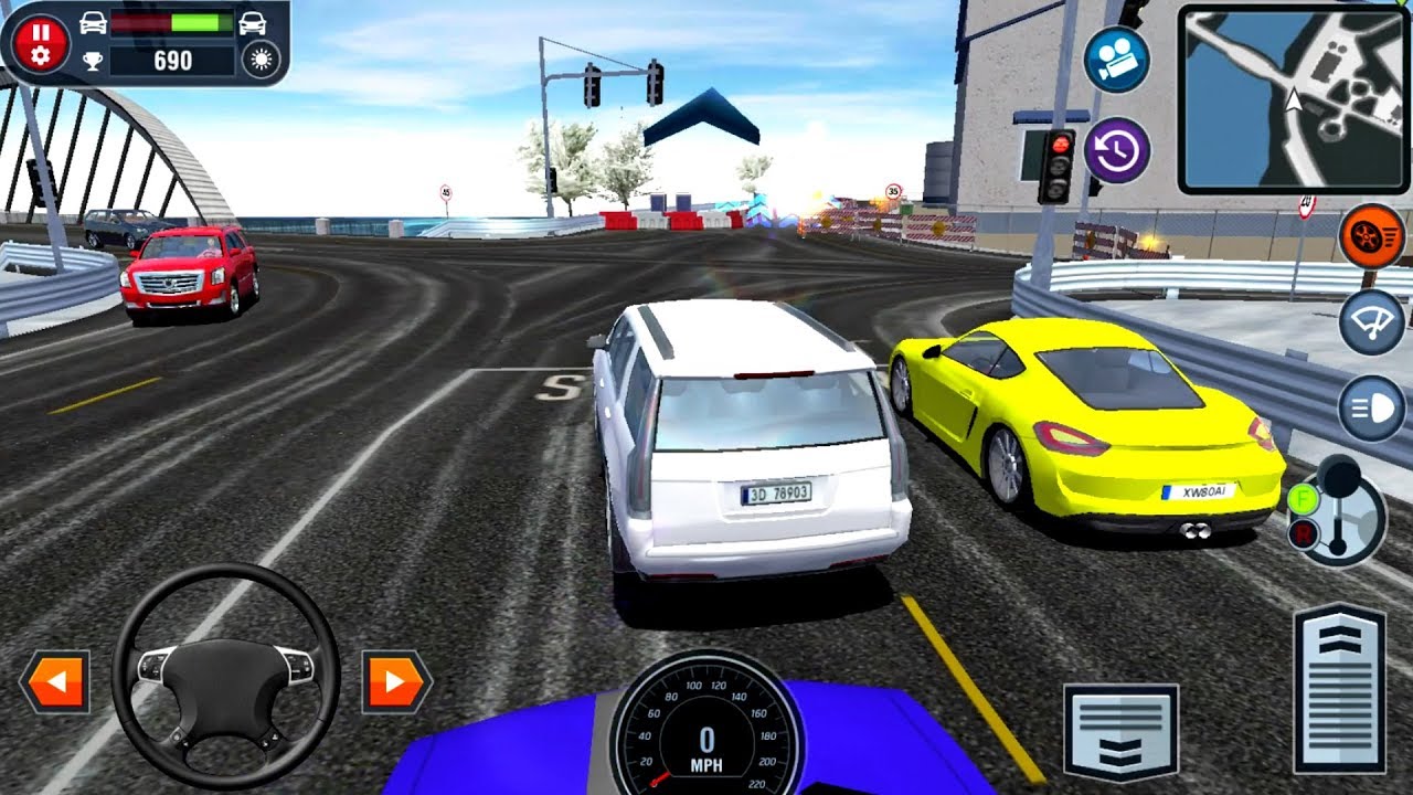 Car Driving School Simulator #17 - Android IOS gameplay