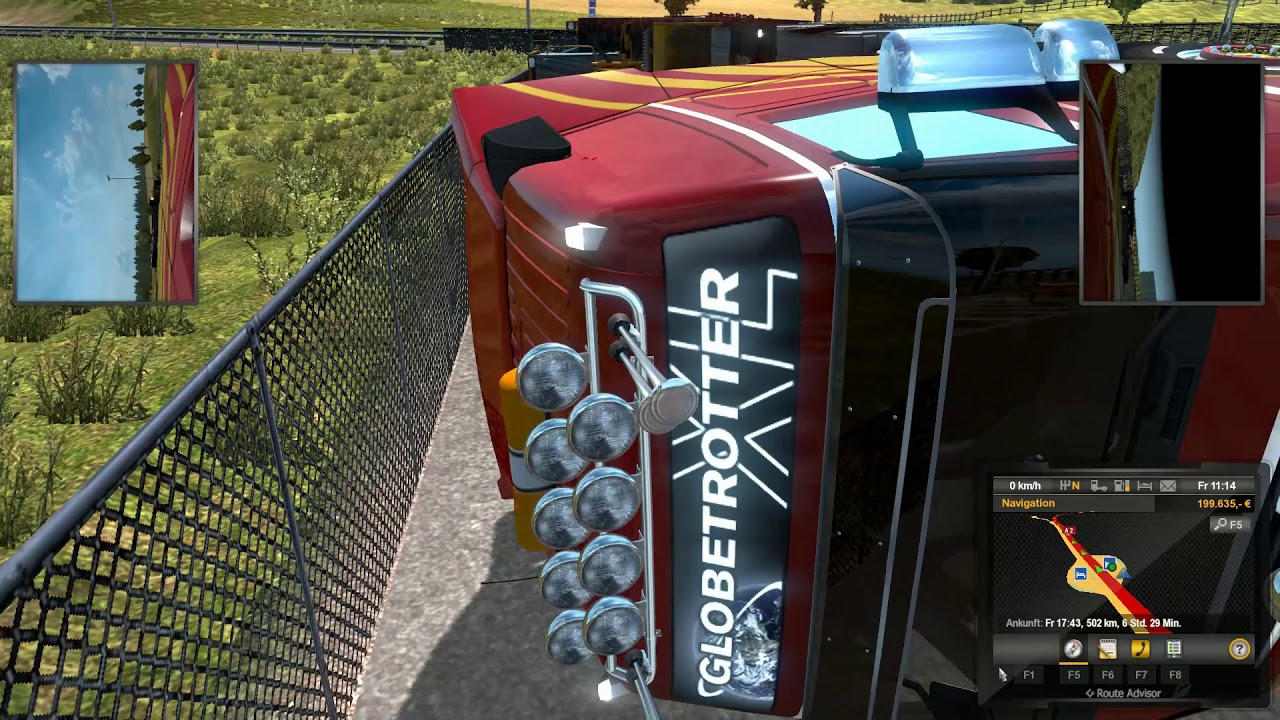 Parking tutorial - Euro Truck Simulator 2
