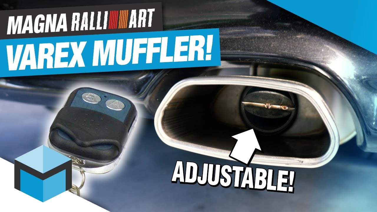 New VAREX Exhaust for the Mitsubishi Magna Ralliart!