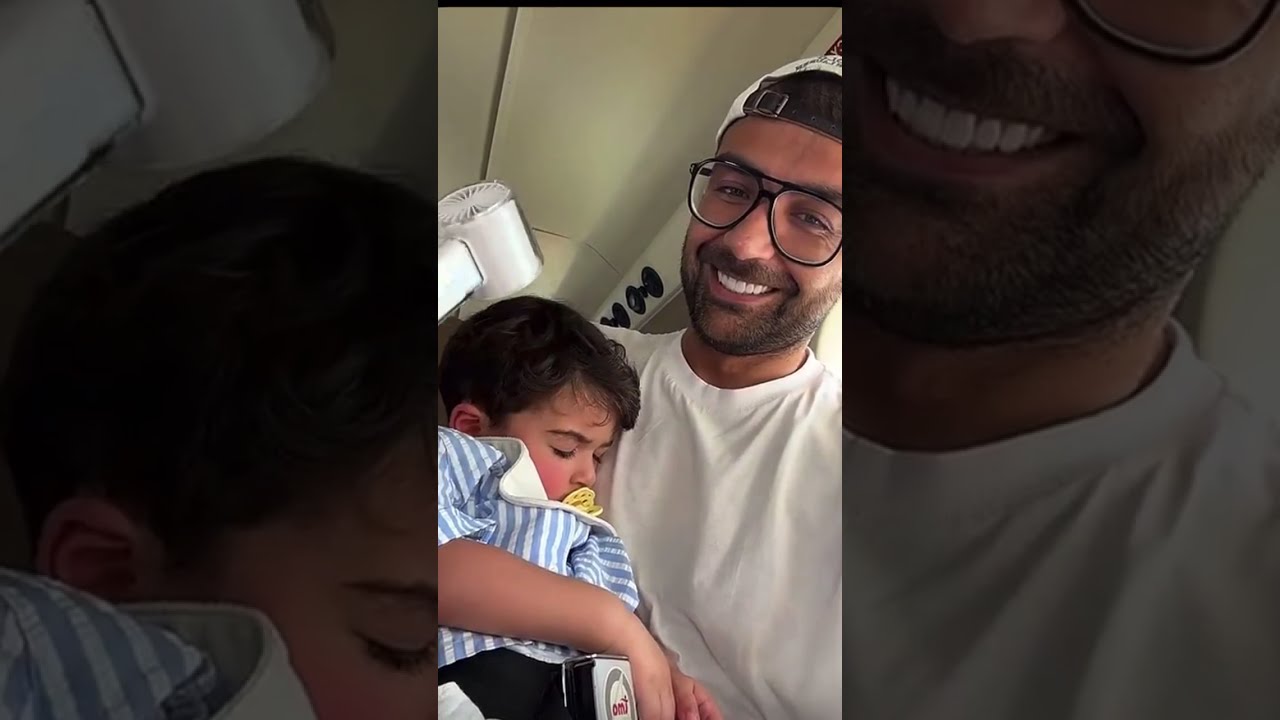 فرح الهادي وعقيل | عقيل احلا سفره بحياتي 🥰