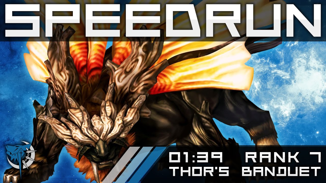Gods Eater Burst: Rank 7 Thor's Banquet: 1:39 Speedrun Guide: Buster Blade Mastery