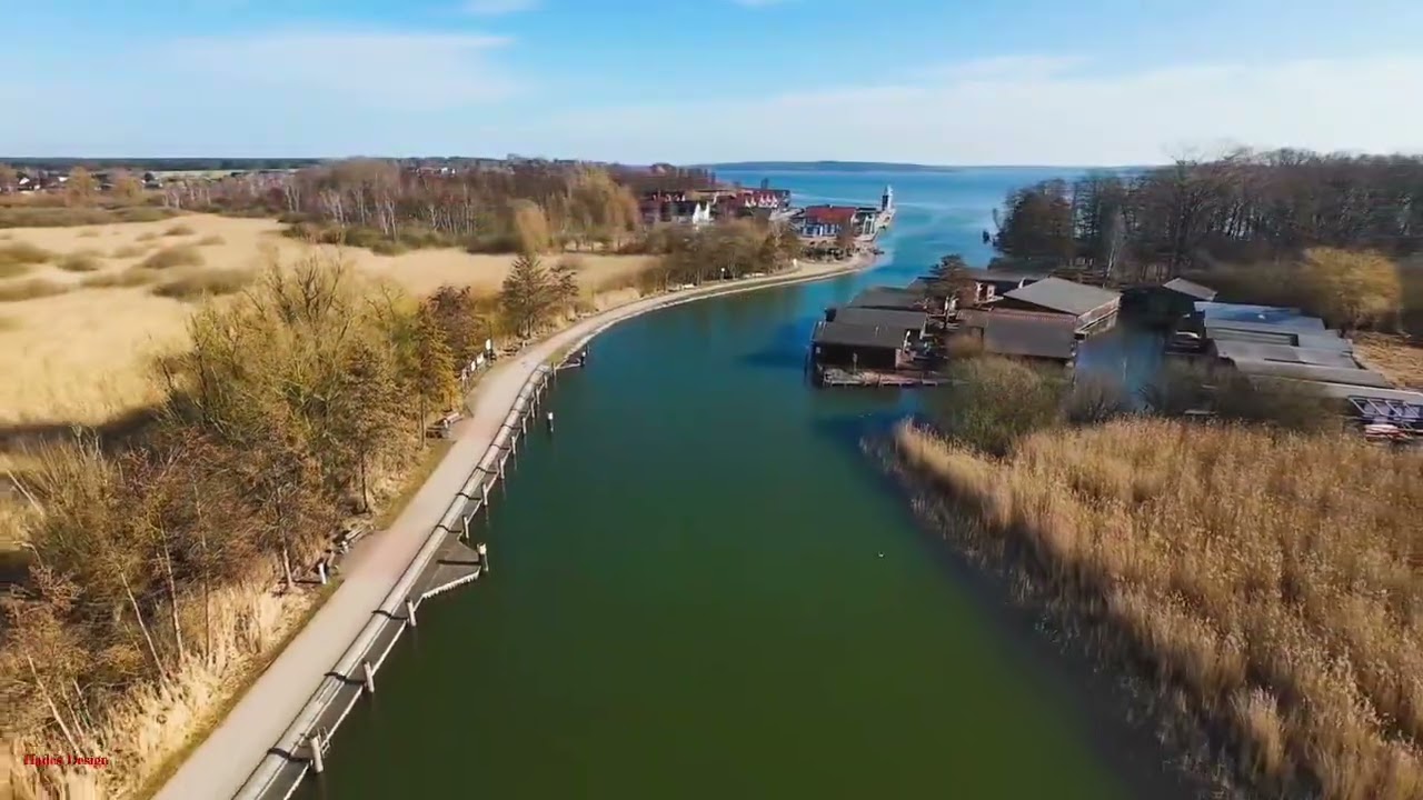Plau am See,  Hubbrücke, Hafen