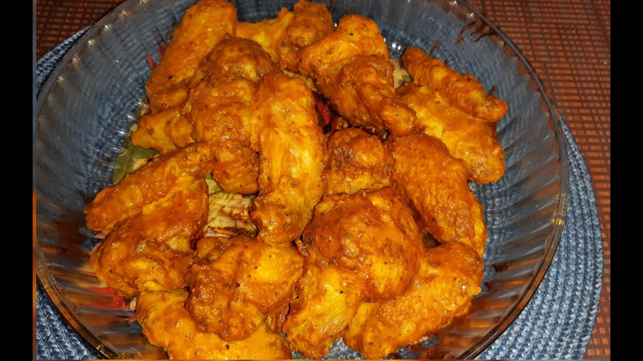 Spicy Garlic& Mustard Chicken Wings