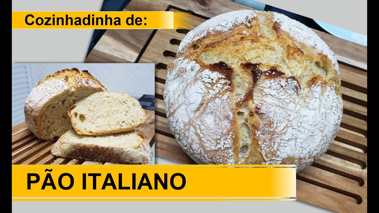 Pão tipo Italiano - SEM SOVAR - com 1 hora de fermentação | por Vania Camanzi
