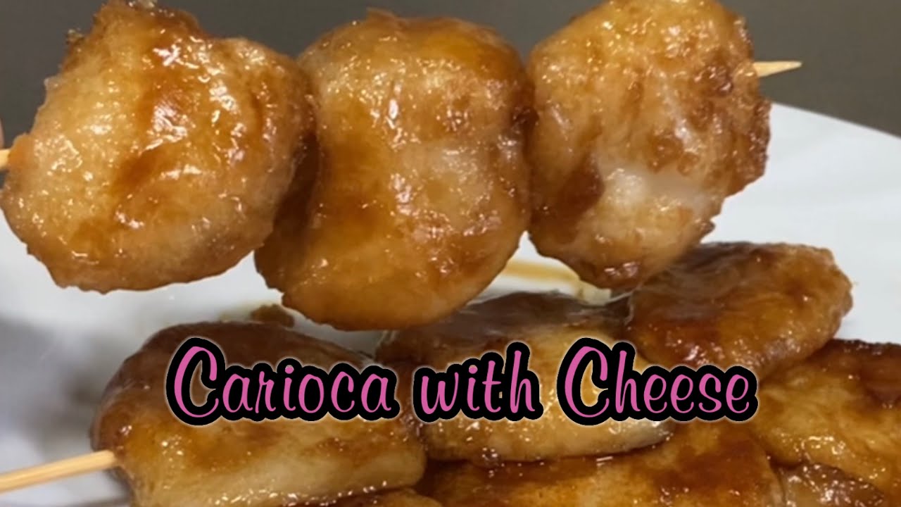 HOW TO MAKE CARIOCA WITH CHEESE/Pinoy Recipe/Marivic Espiritu