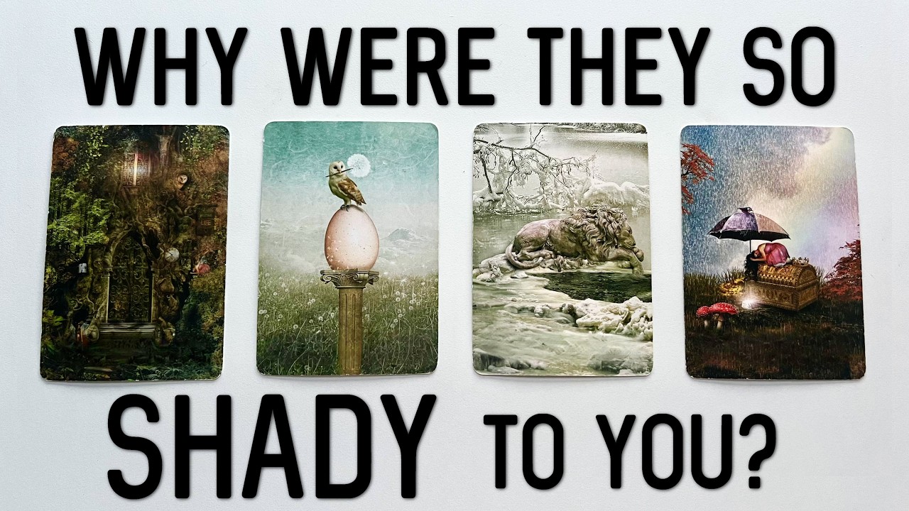 Why Were They So SHADY To You? ✦ PICK A CARD ✦ Timeless Tarot Reading