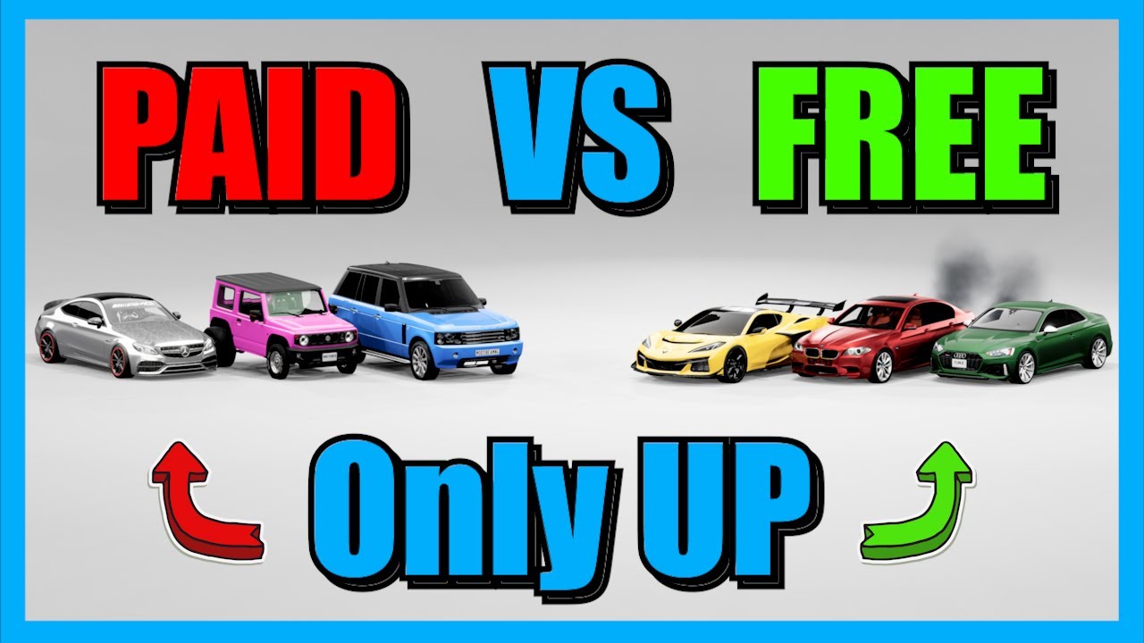 PAID VS FREE BeamNG Mods Challenge