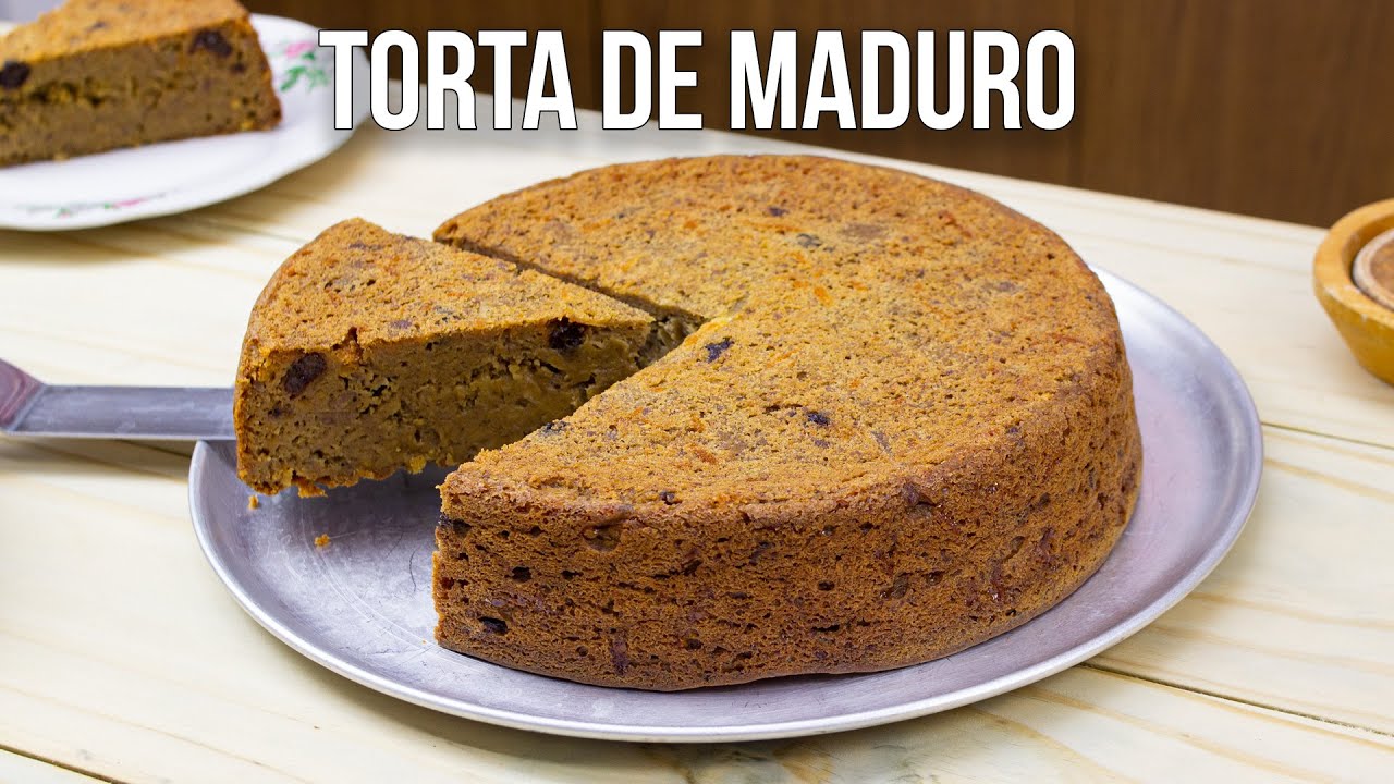 Torta de Maduro (SIN HARINA)