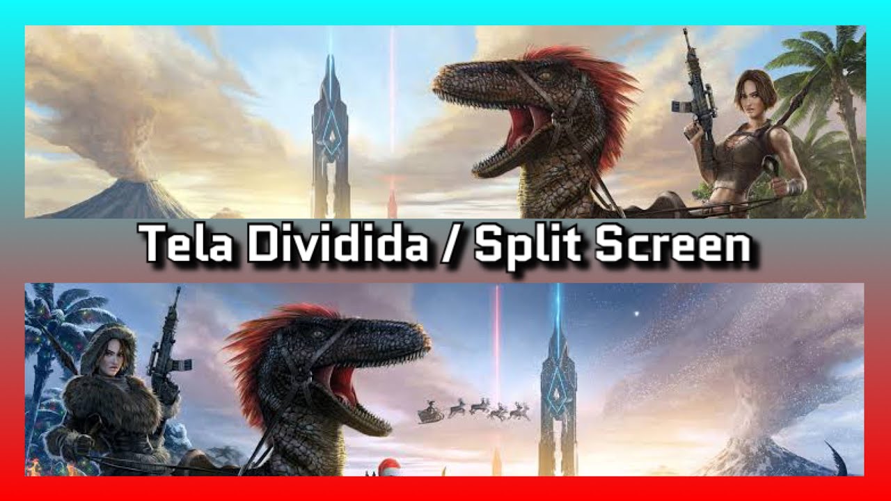 ARK: Survival Evolved (ptbr) [Ps4] Tela Dividida / SplitScreen