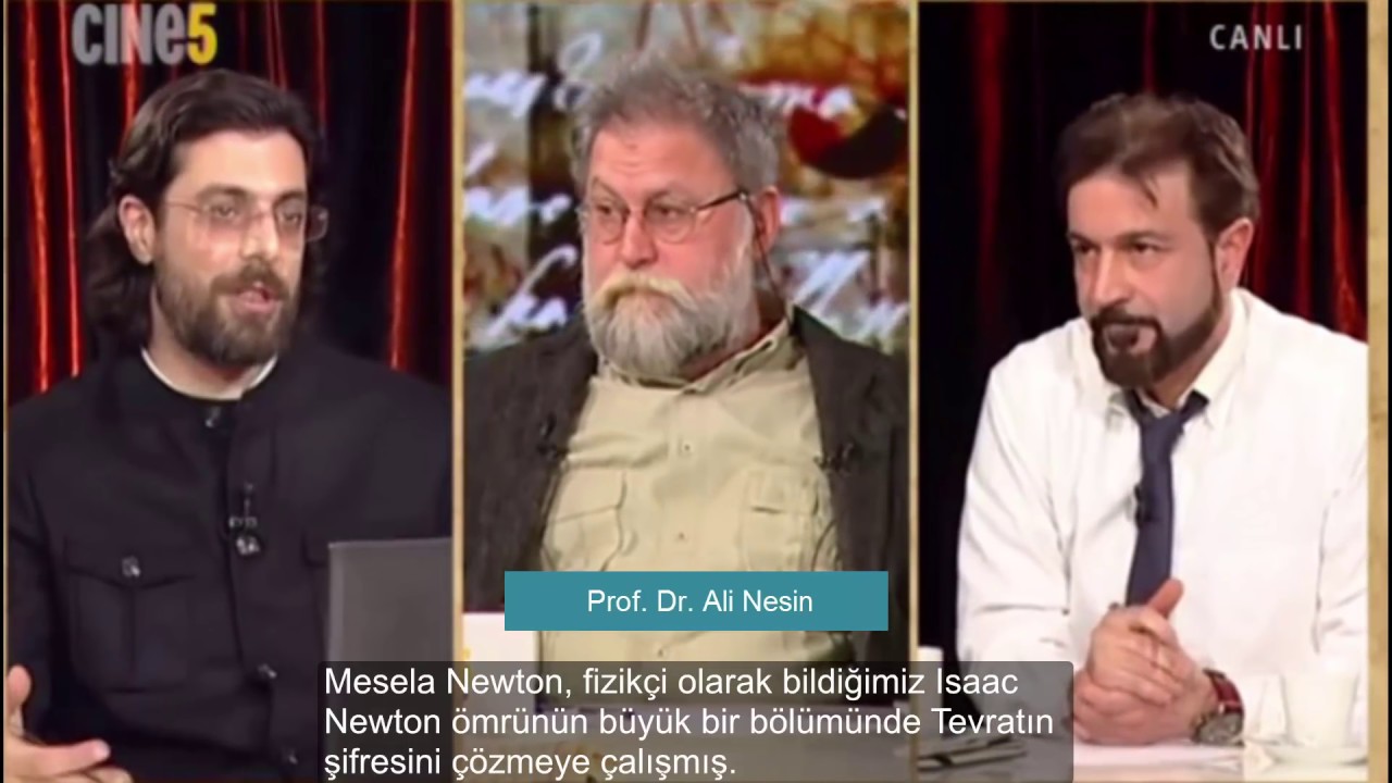 Ali Nesin Edip Y&uuml;ksel'in 19 putunu kırdı! 19 putu yerle bir oldu!