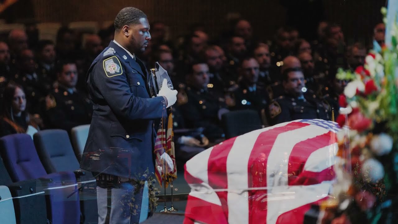Detective Paul Hoke Full Funeral Service| Baltimore County Police Department