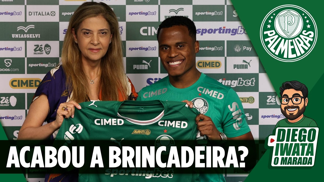 PALMEIRAS APRESENTA ARIAS. DÁ PARA CRAVAR QUE CLUBE É FAVORITO A TER O 