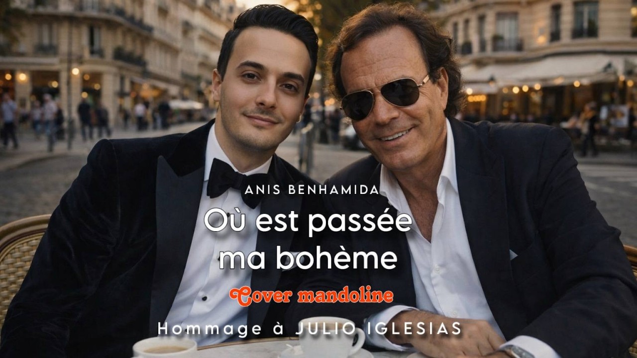 Anis Benhamida - où est passée ma bohème (Cover mandoline) / Hommage à Julio Iglesias