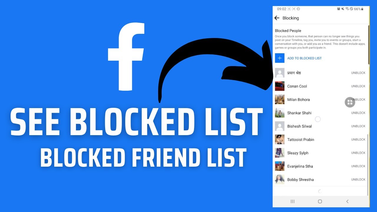 How to See Blocked Friends on Facebook Android Mobile 2023? Find Blocked People on Facebook App
