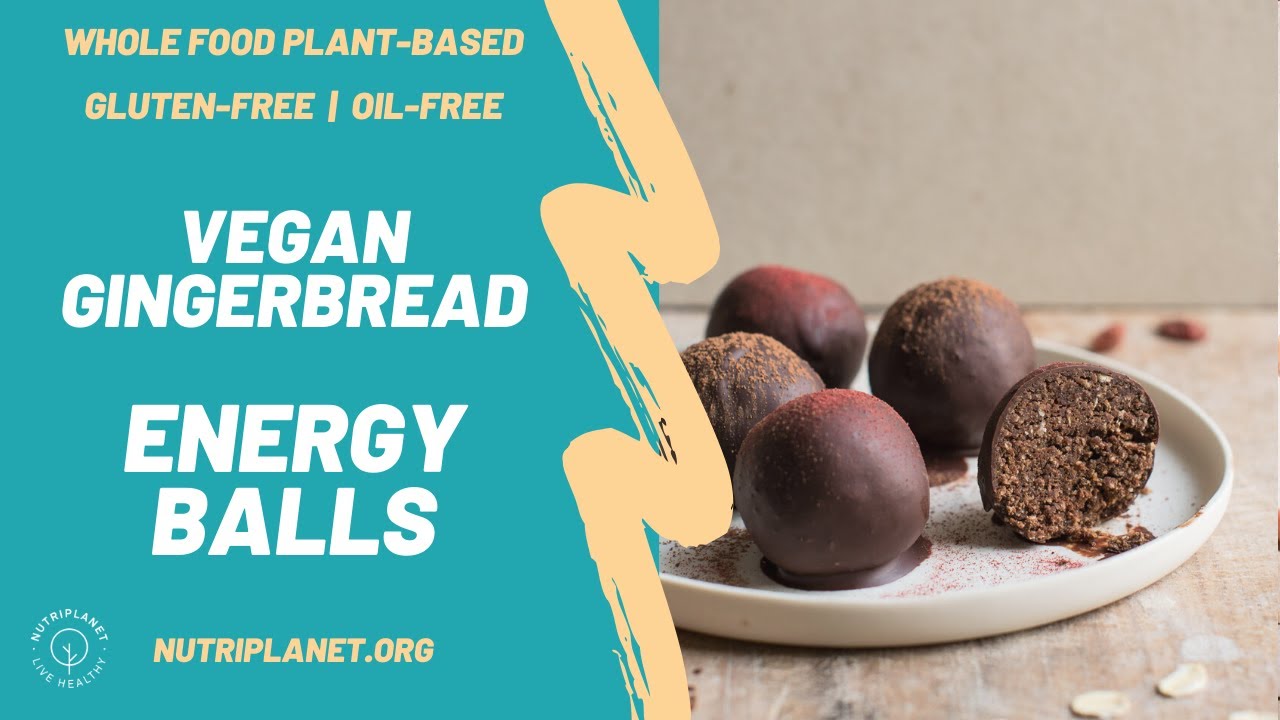 Gingerbread Flavoured Gluten-Free No Dates Vegan Energy Balls Recipe