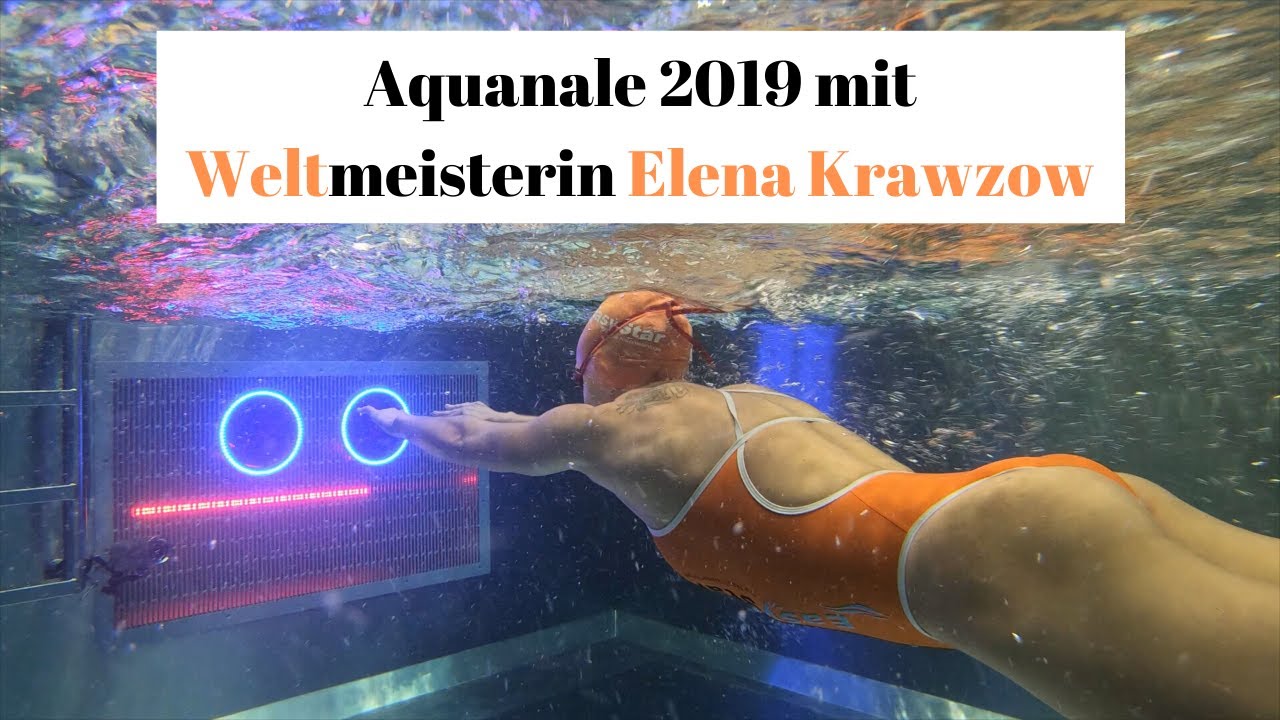 BINDER auf der Aquanale `19 mit Weltmeisterin Elena Krawzow