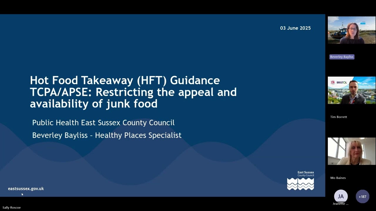 Restricting the appeal and availability of junk food in England