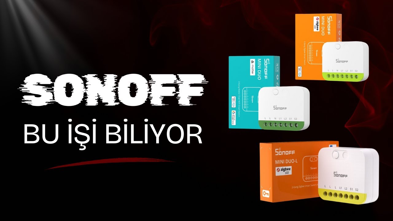 Klasik Anahtarları Akıllı Yapın: Sonoff MINI DUO Serisi İncelemesi