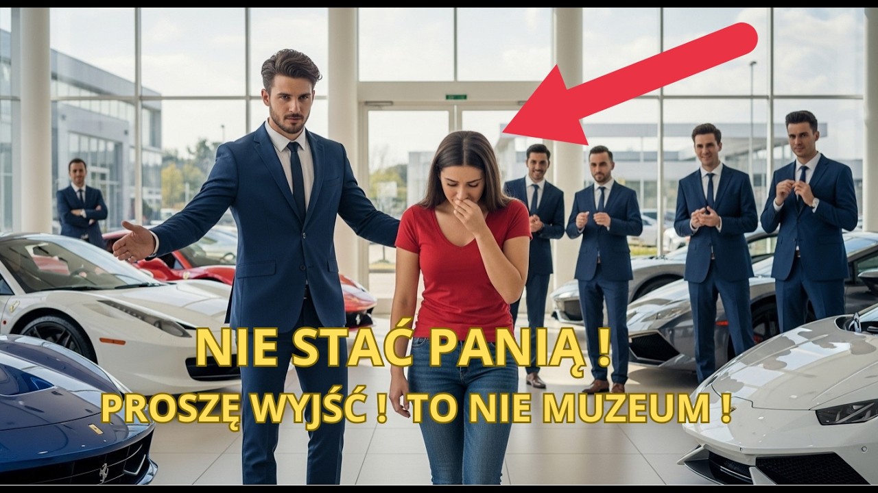 Powiedział jej, że to nie miejsce dla niej… Następnego dnia pod salon podjechała czarna limuzyna !